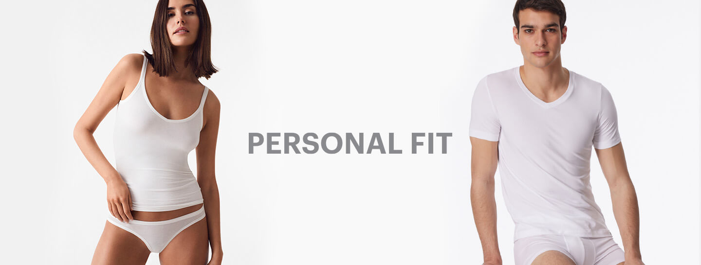 one woman and one men with personal fit